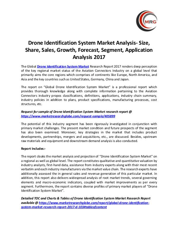 QY Research Groups Drone Identification System Market Analysis- Size,