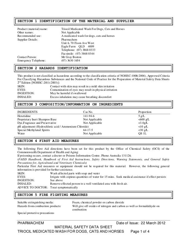 80-1910	Pharma TRIOCIL 250mL