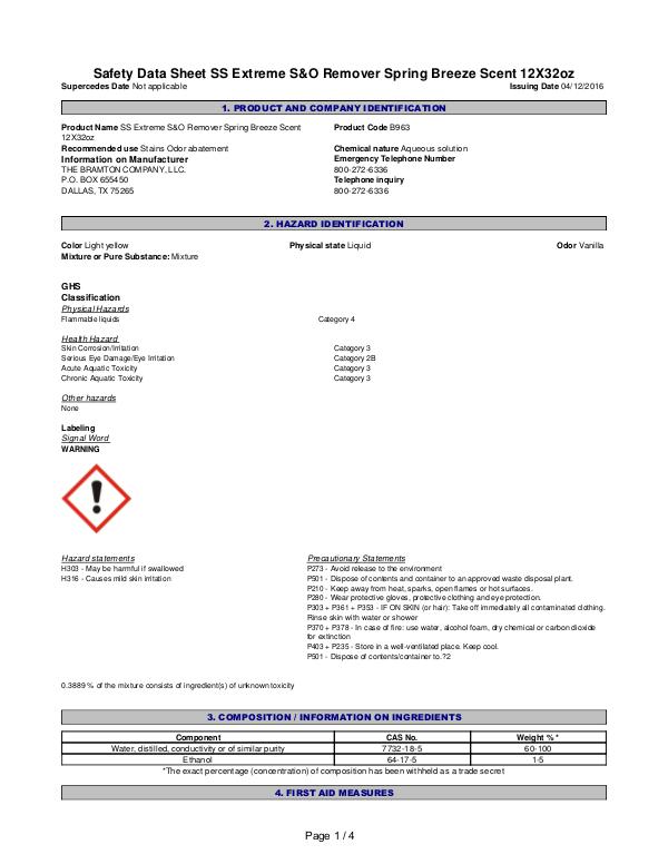 51-13424	Simple Solution EXTREME SPRING BREEZE STA