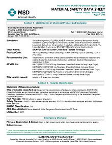 Vet Lines MSDS