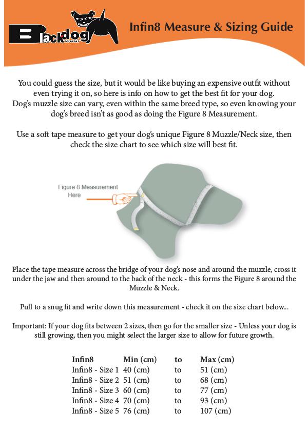 Infin8 Measure & Sizing Guide
