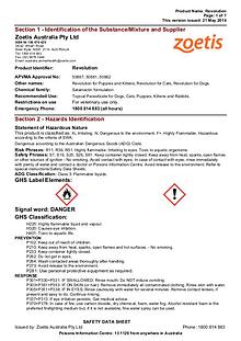 Vet Lines MSDS