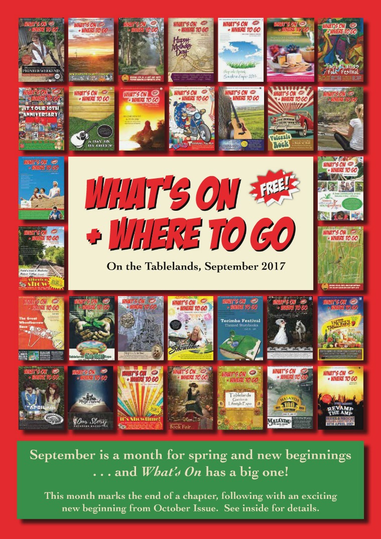 What's On Tablelands SEPTEMBER ISSUE 2017