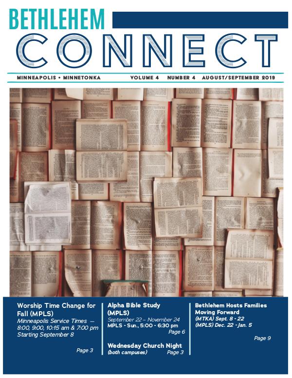 Bethlehem Connect August/September 2019