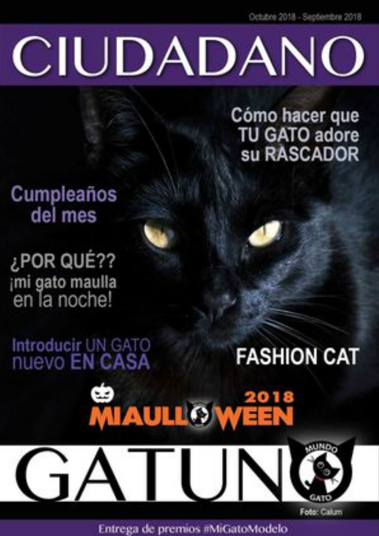 Ciudadano Gatuno Octubre - Noviembre