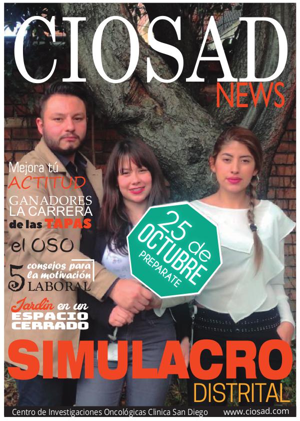 CIOSAD News CIOSAD News - EDICIÓN JULIO 2017