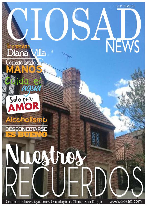 CIOSAD News CIOSAD News - EDICIÓN SEPTIEMBRE 2017