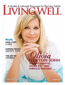 LIVING WELL Magazine summer cover story LIVING WELL Magazine summer cover story