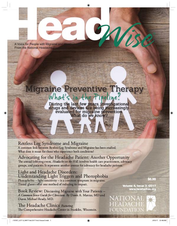 HeadWise: Volume 6, Issue 3