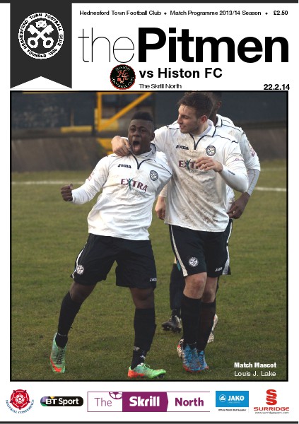 HTFC v  Histon FC - 22nd Feb 2014