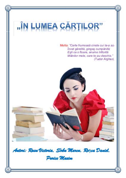 REVISTA MEA, grupul 4