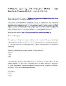 Architectural Engineering and Construction Market Size