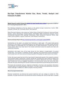 Dry-Type Transformers Market Trends, Growth, Price and Forecast