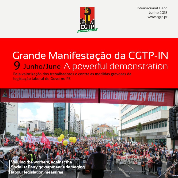 Departamento Internacional da CGTP-IN Internacional