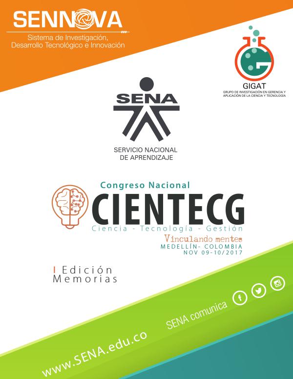 SENNOVA Memorias Congreso Nacional Cientecg I edición