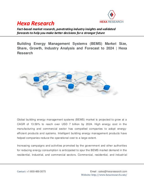 Building Energy Management Systems (BEMS) Market