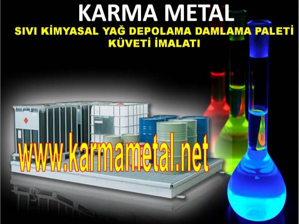 KARMA METAL yag sivi taban havuzu damlama kabi toplama kuveti sizma paleti