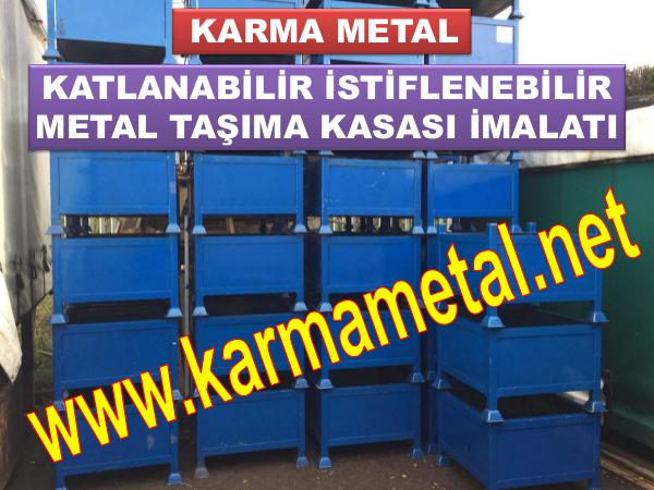 KARMA METAL metal tasima sevkiyat kasasi cesitleri imalati Metal Kasalar