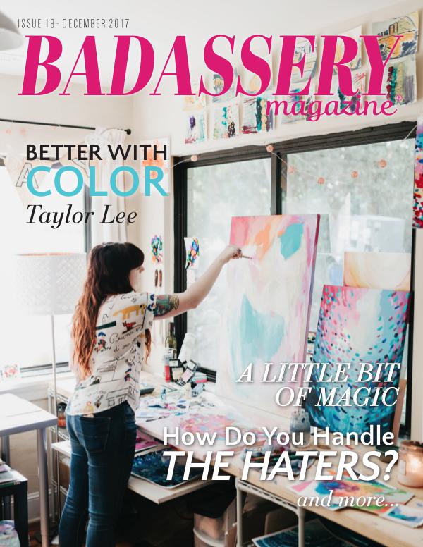 Badassery Magazine December 2017 Issue 19