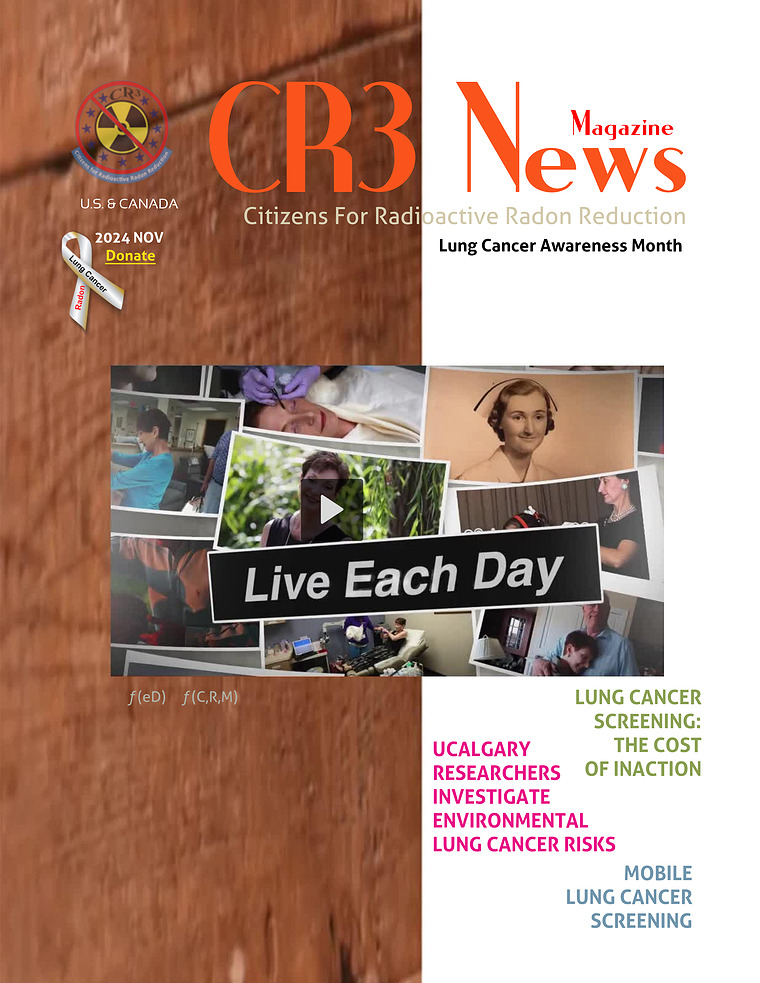 CR3 News Magazine 2024 VOL 5: NOV LUNG CANCER AWARENESS MONTH