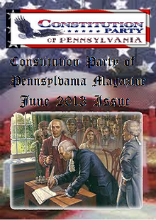 Constitution Party of Pennsylvania Magazine