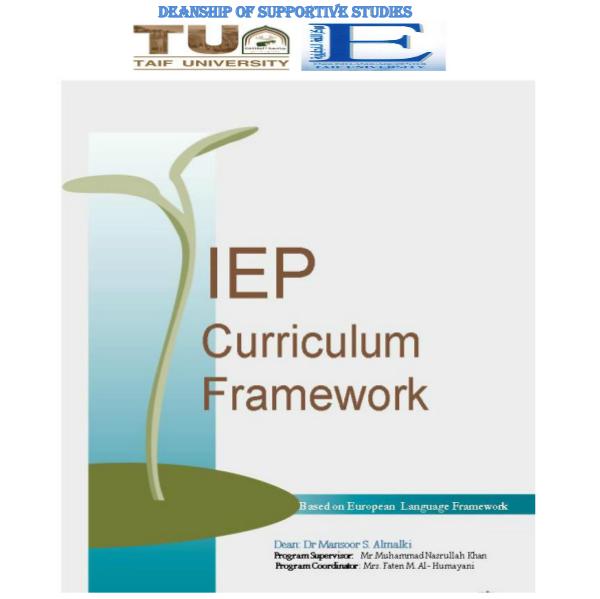 IEP Curriculum Framework