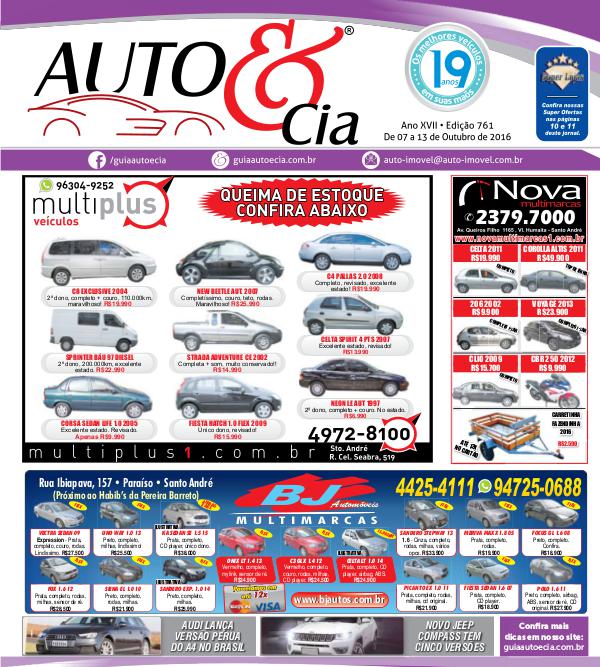 Edição 761 - Auto & Cia Ofertas incríveis