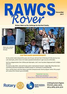 RAWCS Rover Nov 2017