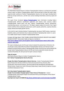 Sodium Tripolyphosphate Market Development Trend and Forecast to 2020