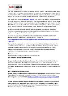 Radiation Detector Market Chain Structure Analysis and Forecasts 2020