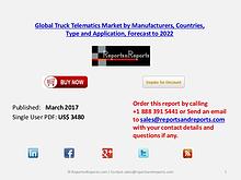 Explore Truck Telematics market forecasts to 2022