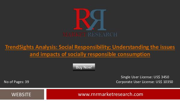 Social Responsibility Market 2016 Report Industry Trends Analysis Sep 2016