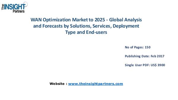 WAN Optimization Industry Overview, Key Developments WAN Optimization Industry Overview, Key Developmen