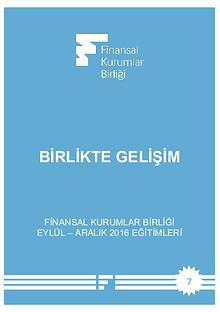 FKB Eğitimleri Eylül-Aralık2017