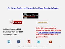 Nanotechnology and Nanomaterials Market Product Developer Profiles