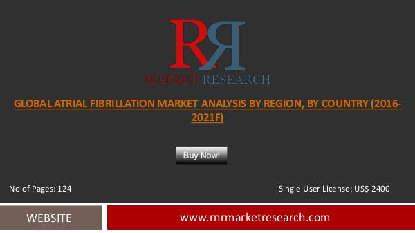 Atrial Fibrillation Market 2016 APAC Region to Witness Strong Growth Oct 2016