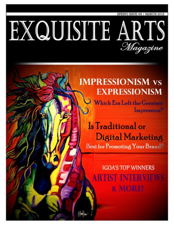 Exquisite Arts Magazine Vol 8- Spring Issue