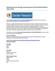 Electronic Design Automation for PCB and MCM Market 2016-2020