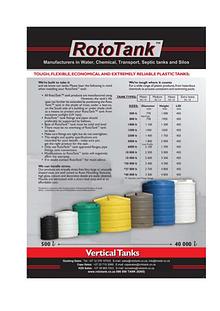 Rototank Type Tanks