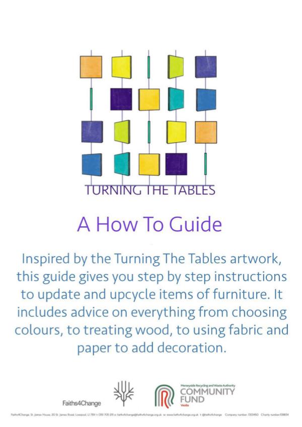 Turning The Tables: How To Guide for furniture reuse and upcycling Turning The Tables