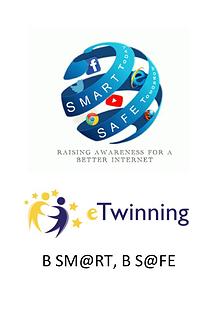 B sm@rt, B s@fe (Etwinning) Posters designed for SID 2018 Competition