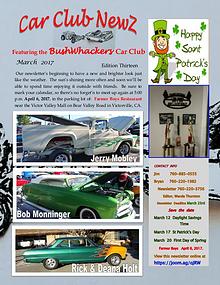 BushWhackers Car Club Newsletter