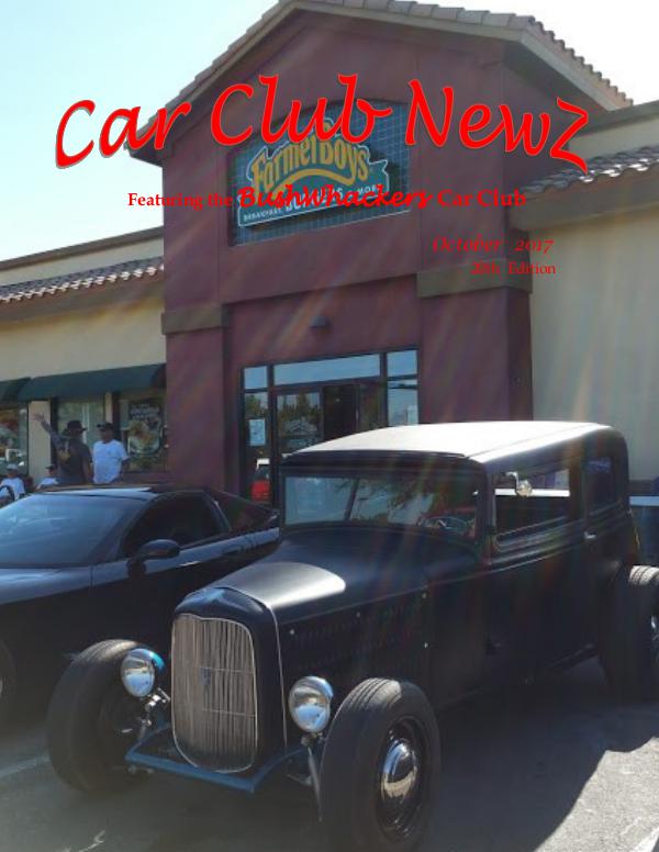 Car Club Newz BushWhackers October 2017