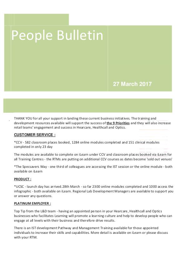 RRM People Bulletin 27.03.17