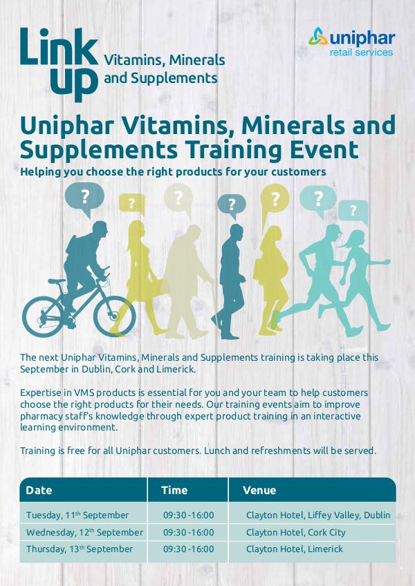 Flyers Uniphar VMS training September 2018