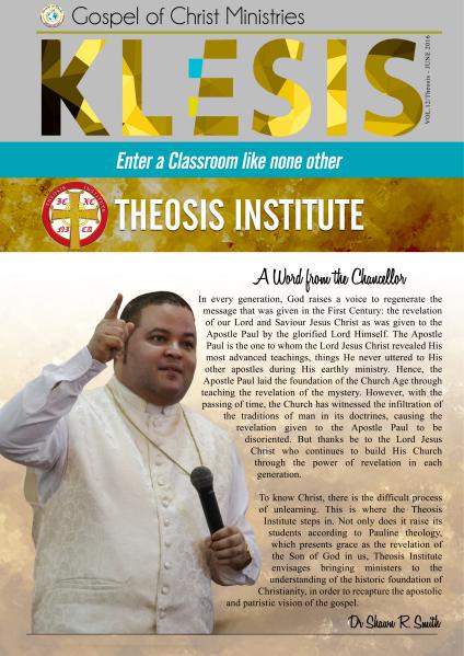 Klesis Newsletter Volume 12/June 2016