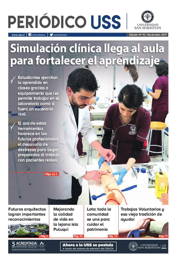 Periódico USS / Universidad San Sebastián Periódico USS / Noviembre Nº 10