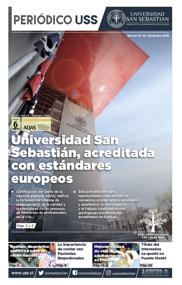 Periódico USS / Universidad San Sebastián Diciembre Nº 14