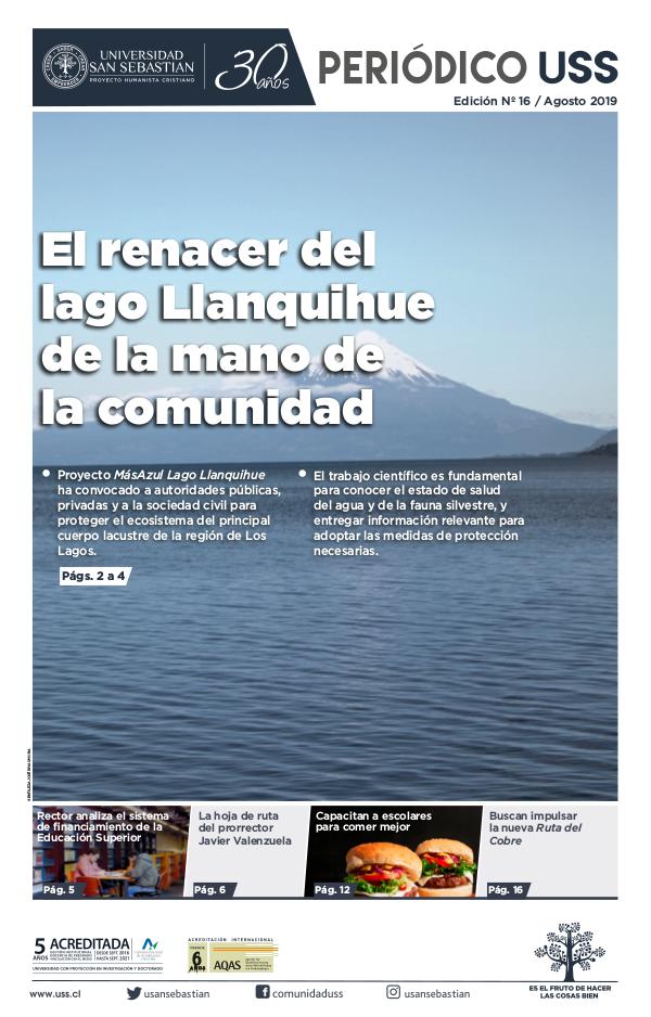 Periódico USS / Universidad San Sebastián Agosto Nº16