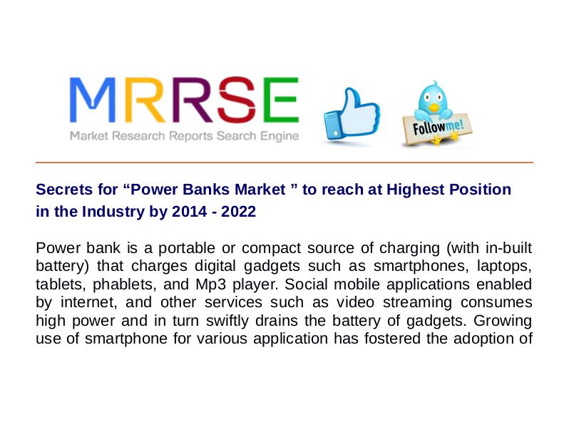 Power Banks Market